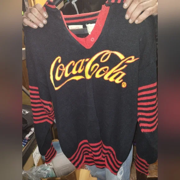 Vintage Coca Cola Sweater - Picture 1 of 3